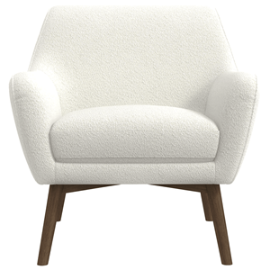 Fauteuil lounge Panom White Boucle - Product Image 2