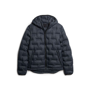 Fully Customized Men's <b>Waterproof</b> Canvas Puffer <b>Jackets</b> Polyester Wadding Filled <b>Winter</b> DDP Shipping - Product Image 1