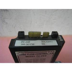 ตัวควบคุมการไหลของมวล Tylan MFC, รุ่น FC-260, H2, 500 - อุปกรณ์และอะไหล่เซมิคอนดักเตอร์ระดับโลกที่เชื่อถือได้ - Product Image 1