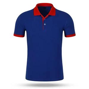 เสื้อผู้ชายแฟชั่นใหม่พรีเมียม ผ้าฝ้าย 100% ระบายอากาศได้ดี แขนสั้น แบบสวม คอปก ผ้าถักสั่งทำพิเศษ ไซส์ใหญ่ - Product Image 5