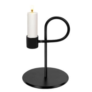 Ensemble de 3 porte-bougies décoratifs en acier inoxydable avec finition dorée pour la décoration de la chambre à coucher, l'éclairage et la décoration d'événements - Product Image 2