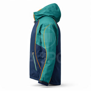 Chaqueta Cortavientos Gris Zinc Personalizada 2026 para Hombre, Ligera, Impermeable, Deportiva, para Atletismo, con Cierre Completo, OEM ODM - Product Image 4