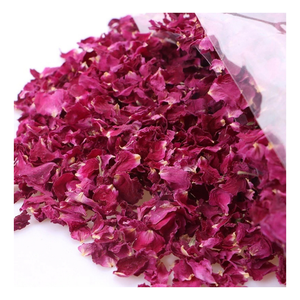 Pétales de rose rouge séchés naturels purs, qualité alimentaire, pétales de fleurs comestibles pour le thé, la pâtisserie, la garniture, durée de conservation de 24 mois - Product Image 3
