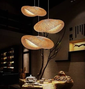 Homes Resorts Restaurants Enhanced Square Bamboo <b>Lamp</b> Unique Handmade Eco Design Energy Saving Adjustable Height Portable - Product Image 6