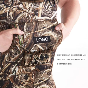 Fashionable Unisex <b>Lightweight</b> Breathable Nylon Hunting Bib with <b>Boots</b> Hunting <b>Waterproof</b> One-piece Bib High Quality - Product Image 5