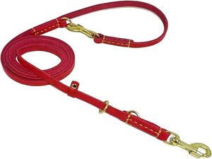 Correas de Cuero Personalizadas de Alta Calidad para Mascotas, Correa de Cuero Ajustable para Entrenamiento y Paseo para Perros - Product Image 6