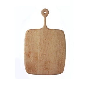 Planche à découper en bois de qualité supérieure, finition lisse, pour la préparation quotidienne des aliments, taille, forme et couleur personnalisables. - Product Image 4