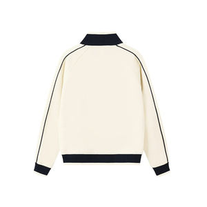 Chaqueta Casual de Hombre con Cuello Alto y Doble Cremallera, Diseño Color-Block Otoño-Invierno, 380GSM - Product Image 4