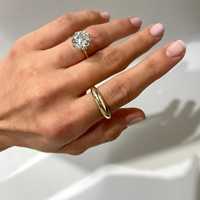 Wellenförmiger Glatter Ehering Maßgefertigt 10K 14K Massivgold Rhodium-Plattiert Großhandel Stapelbare Ringe Feiner Schmuck