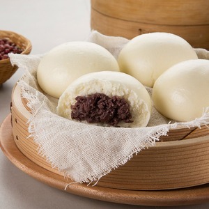 [MILWON] Anheung Steamed Bun, pain vapeur coréen surgelé à la pâte de haricot rouge, petit-déjeuner coréen, sans conservateurs, uniquement du sucre et du sel - Product Image 2