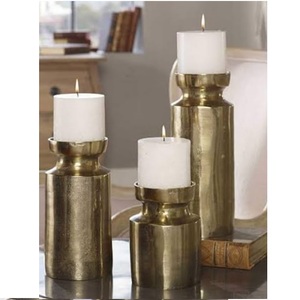 Porte-bougie en métal fait main de qualité supérieure pour bureau/table, décoration de Noël, écologique et durable, prix avantageux - Product Image 3