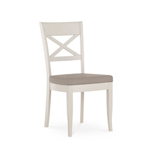 Modern 6 Piece <b>Dining</b> Room Set With Cross Back Chairs And <b>Extendable</b> <b>Wood</b> <b>Table</b> Farmhouse Design For Home Furniture - Product Image 5