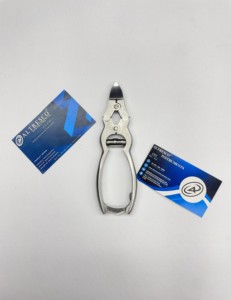 Coupe-ongles professionnel classique pour podologie, robuste, à double action, à ressort unique, 6 pouces, pour ongles épais et incarnés, logo personnalisé - Product Image 6