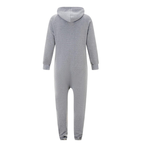Pijama Enterizo Personalizado de Forro Polar para Hombre, Conjunto de Bata y Pijama Transpirable con Capucha, Ropa de Dormir de Tallas Grandes - Product Image 2