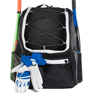 Baseball <b>Bat</b> Bag Backpack for Baseball T-<b>Ball</b> and Softball Equipment Gear for Youth and Adults with <b>Bat</b> Holder Helmet Storage - Product Image 1