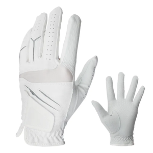 Guantes de Golf de Cuero PU con Logotipo Personalizado para Distribución al por Mayor, Guantes de Golf con Dorso de Malla para Mayor Ligereza y Transpirabilidad - Product Image 2