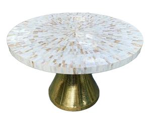 Recién lanzado 2024, artículos de Hotel, taburete con incrustaciones de hueso MDF, venta al por mayor, taburete moderno de buena calidad para sala de estar para dormitorio de SCI - Product Image 4