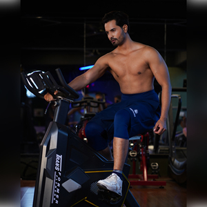 Shorts Bermuda Sportifs AMRISS pour Hommes, Couleur Unie, Séchage Rapide, Taille Haute, Cordon de Serrage, en Polyester Tissé, Compression, pour la Gym et l'Entraînement - Product Image 5