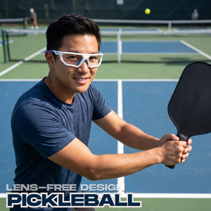 Lunettes de sécurité SafeOne AEGIS à monture intégrale, confortables pour le pickleball, sans verres. - Product Image 6