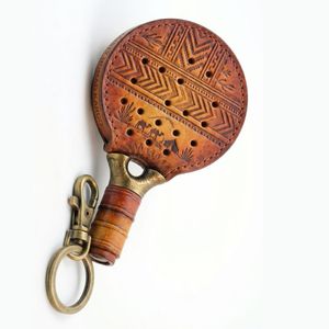 Llavero de Goma con Diseño de Raqueta de Pádel Personalizado con Logotipo, Tamaño Personalizado, Diseño en Relieve 2D, Artículo Promocional Duradero - Product Image 6