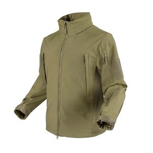 Gran oferta, chaquetas Softshell deportivas personalizadas para hombre, abrigos para acampar al aire libre, chaqueta cortavientos impermeable con capucha - Product Image 2