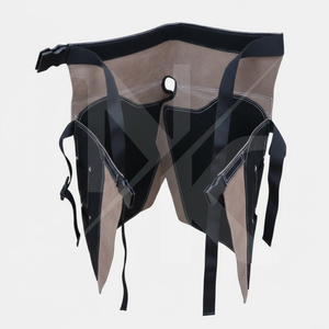 Nuevas llegadas: Chaps de cuero genuino de lujo para herradores, duraderos, de larga duración, delantal para el recorte de pezuñas con cierre de hebilla, productos ecuestres. - Product Image 4