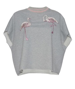 Camisetas de gran tamaño con hombros descubiertos para mujer, camiseta lisa blanca a la moda, camiseta lisa - Product Image 2