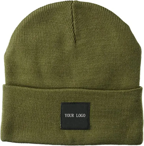 Gorro Unisex de Color Sólido, 100% Acrílico, Tejido por Computadora, Gorro Casual de Invierno para Adultos, Circunferencia de Cabeza de 56-58 cm - Product Image 3