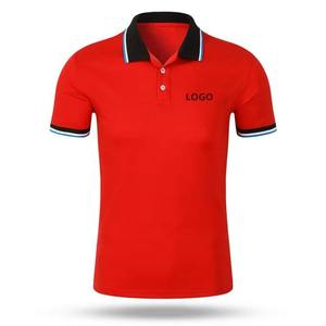 Polos de Golf Personalizados de Alta Calidad para Hombre, de Manga Corta, Tejidos en Algodón y Poliéster, con Logotipo Bordado e Impreso - Product Image 2