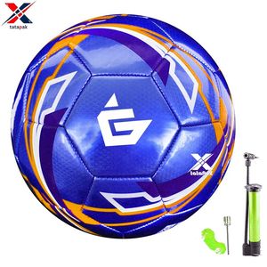 Ballon de football de qualité supérieure, taille officielle 5, le plus vendu, pour l'extérieur, thermocollé et en caoutchouc, pour les matchs et l'entraînement, en matériau PU - Product Image 2