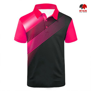 เสื้อโปโลผู้ชายแบบสวมหัว ดีไซน์พิเศษจาก Ryan Pro Gear พร้อมโลโก้สั่งทำ ปกเสื้อแบบพับได้ - Product Image 2
