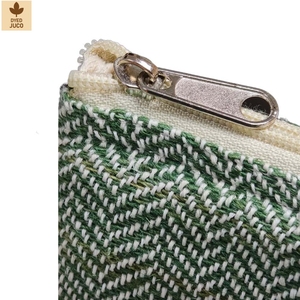 Sac de plage en jute et coton mélangé, sac de voyage, 33x35.5x10 cm, logo personnalisé, vente en gros, OEM, marque privée, commande en gros, modèle SS519 - Product Image 3