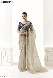 คอลเลคชั่นล่าสุด ชุดแต่งงานอินเดีย ผ้าไหมดีไซเนอร์ งานปักลายสุดประณีต ชุดส่าหรี ชุดพื้นเมือง - Product Image 6