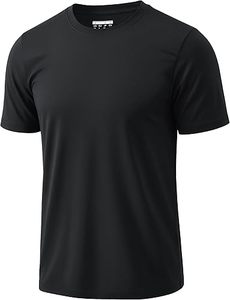 Seamless UV-Protection Mens Quick-Dry T-<b>Shirt</b> For Running With Muscle Support Fit - Product Image 1