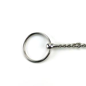 Mors de cheval en acier inoxydable de qualité supérieure, confortable, avec embout en fer doux et anneau lâche, accessoires d'équitation de luxe haut de gamme Murid - Product Image 5