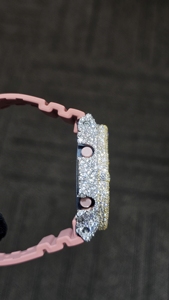 Reloj de Lujo Premium con Cuarzo ETA, Diamantes Moissanite VVS, Bisel Esculpido, Correa de Goma de Color, Analógico, Resistente al Agua 20BAR - Product Image 6