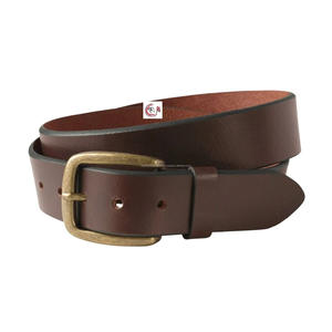 High Quality <b>Reversible</b> Leather <b>Belt</b> Double Stitched and Customizable in Color and Size - Product Image 3