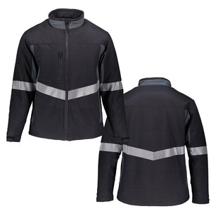 Men Security Raining Zipper Pocket Waterproof Safety <b>Jackets</b> Windbreaker Outdoor Reflective Tape Softshell <b>Zip</b> <b>up</b> <b>Jacket</b> - Product Image 1