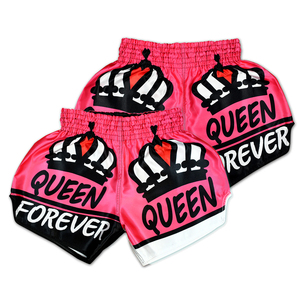 Shorts de Muay Thai pour hommes, design personnalisé, entraînement, fitness, combat, MMA, kickboxing, avec design imprimé personnalisé - Product Image 1