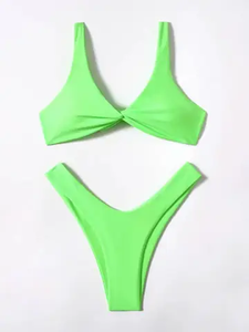 Vente directe d'usine, maillot de bain uni, maillot de bain sur mesure pour femme adulte, ajustable, nouvelle arrivée, maillots de bain pour femme - Product Image 1