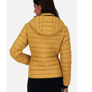 Chaqueta de plumón de pato para mujer, plegable, para nieve e invierno, precio al por mayor - Product Image 4