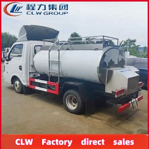 Dongfeng <strong>Mini</strong> <strong>Milk</strong> <strong>Tanker</strong> <strong>Truck</strong> 1500l Drinking Water <strong>Tanker</strong> <strong>Truck</strong> for Sale - Product Image 4