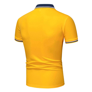 เสื้อโปโลผ้าฝ้ายขายส่งสำหรับผู้ชาย เนื้อผ้านุ่มระบายอากาศได้ดี ทรงคลาสสิก แขนสั้น รับทำโลโก้ โรงงานผลิตเสื้อผ้า ปากีสถาน - Product Image 2