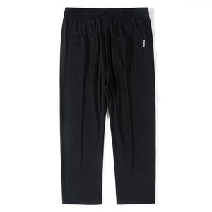 Pantalon Baggy Homme en Denim Coton Épais avec Coutures Contrastantes, Coupe Droite Décontractée, Style Skater, avec Poches, Type Jogger - Product Image 2