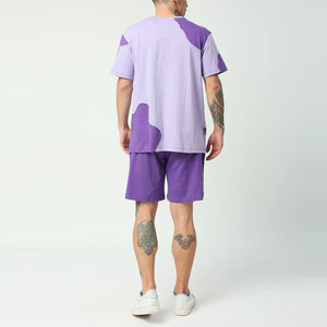 Ensemble été homme, chemise à manches courtes et short, tenue décontractée de plage pour homme, ensemble 2 pièces - Product Image 2