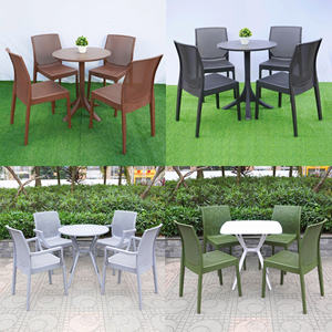 Chaise de bureau en plastique noire moderne, carrée, en maille, empilable et confortable pour les employés de bureau - Product Image 5