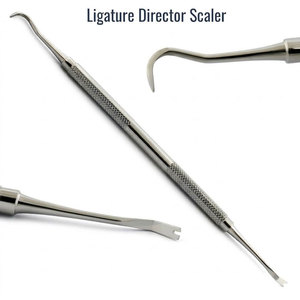 Instrumento Profesional de Ortodoncia: Director de Ligaduras Dentales, Empujador de Bandas, Posicionador de Alambres de Arco - Product Image 1