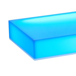 Espositore per Whisky a 1 Livello da 40 Pollici, Montato a Parete, Illuminato a LED, Scaffale Commerciale Illuminato per Bar Domestico - Product Image 5