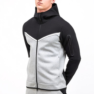 Ensemble de survêtement pour homme, deux pièces, veste à manches longues, pantalon de survêtement à taille élastique, vêtements de sport confortables pour l'entraînement en plein air - Product Image 5