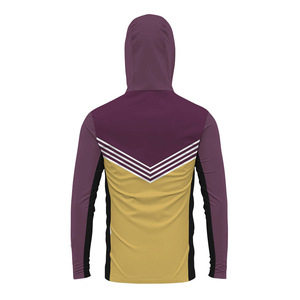 Hoodie de pêche personnalisé anti-UV à manches longues, sublimation, séchage rapide, jersey, pour homme - Product Image 2